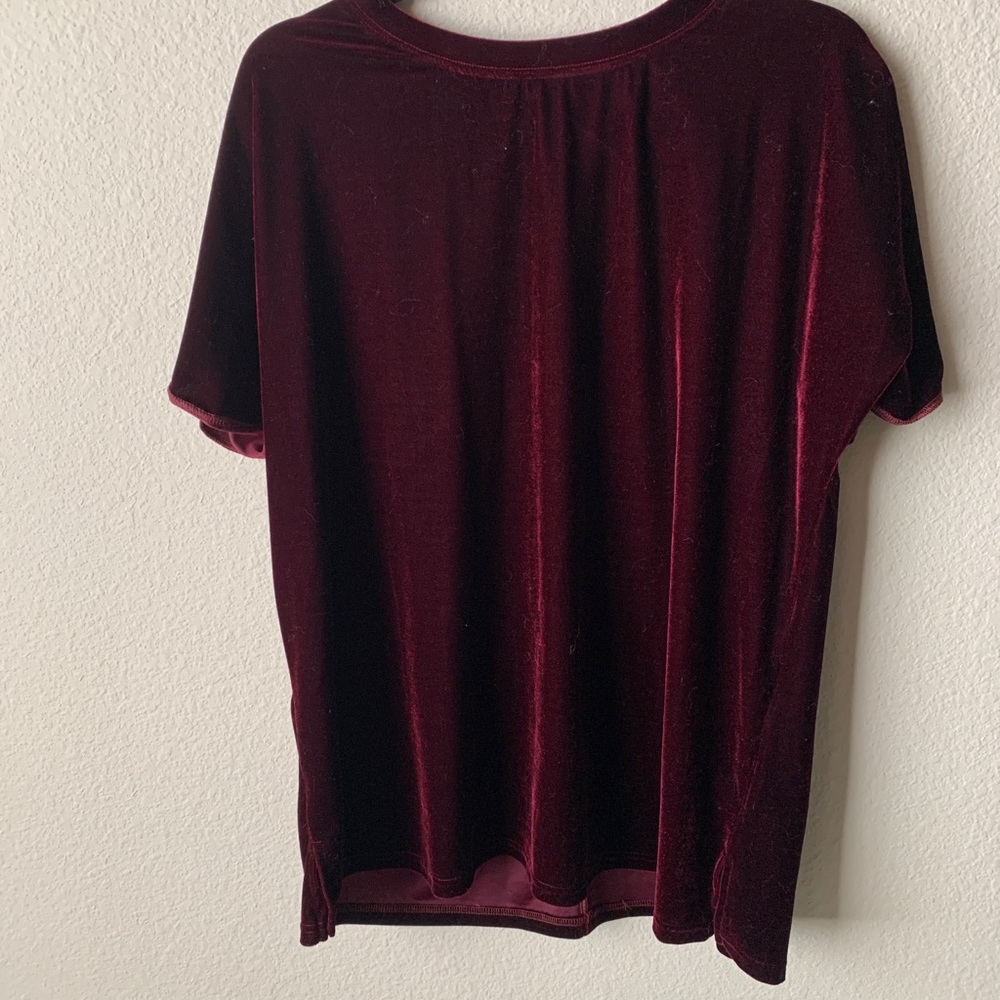 Velvet dress (runs short) can be worn as top